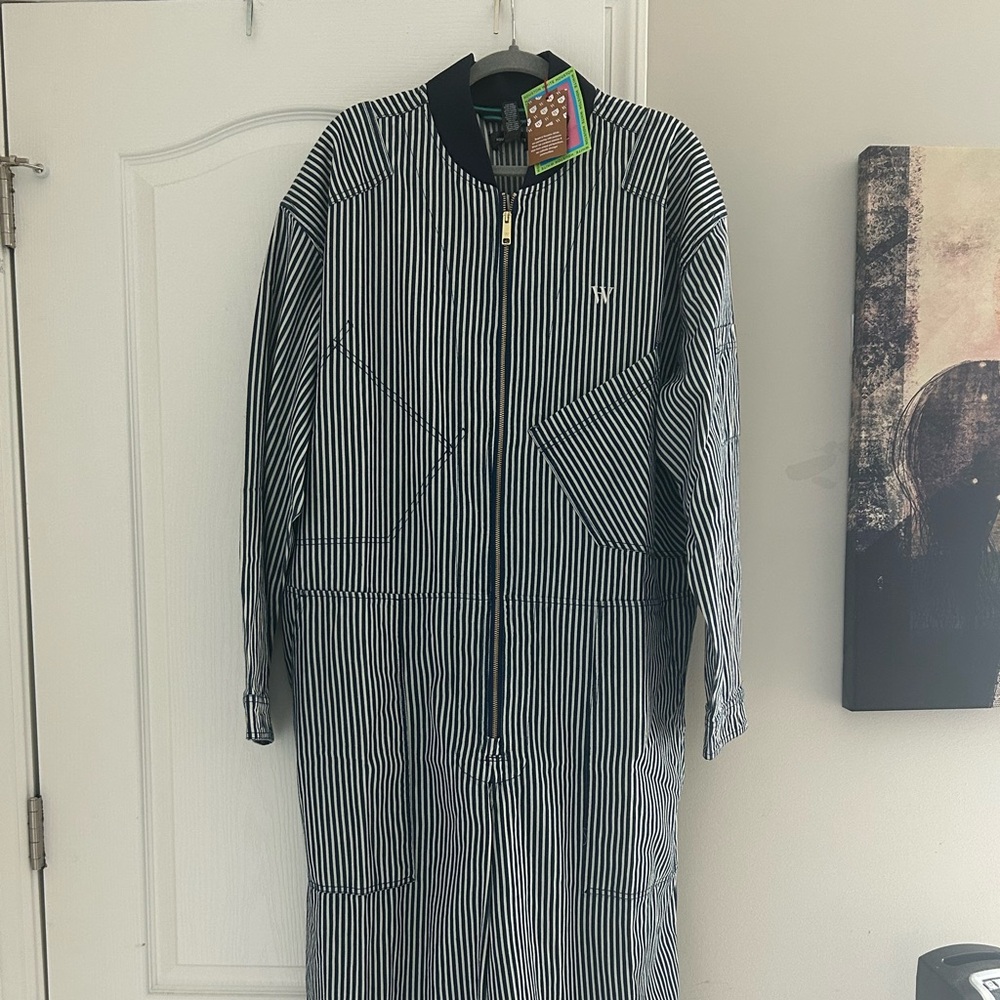 Brand new Houston White overalls. Size extra large, this is a unisex outfit.